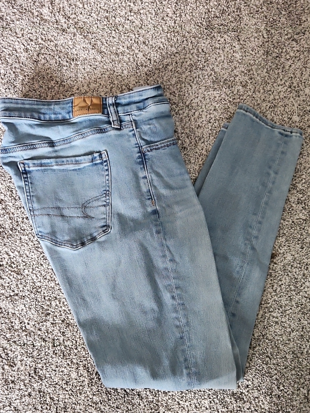 American Eagle Outfitters Light Blue Skinny Jeans